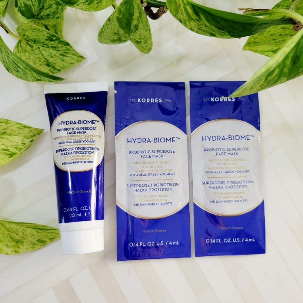 NEW! Korres Hydra-Biome Mask Sample Bundle